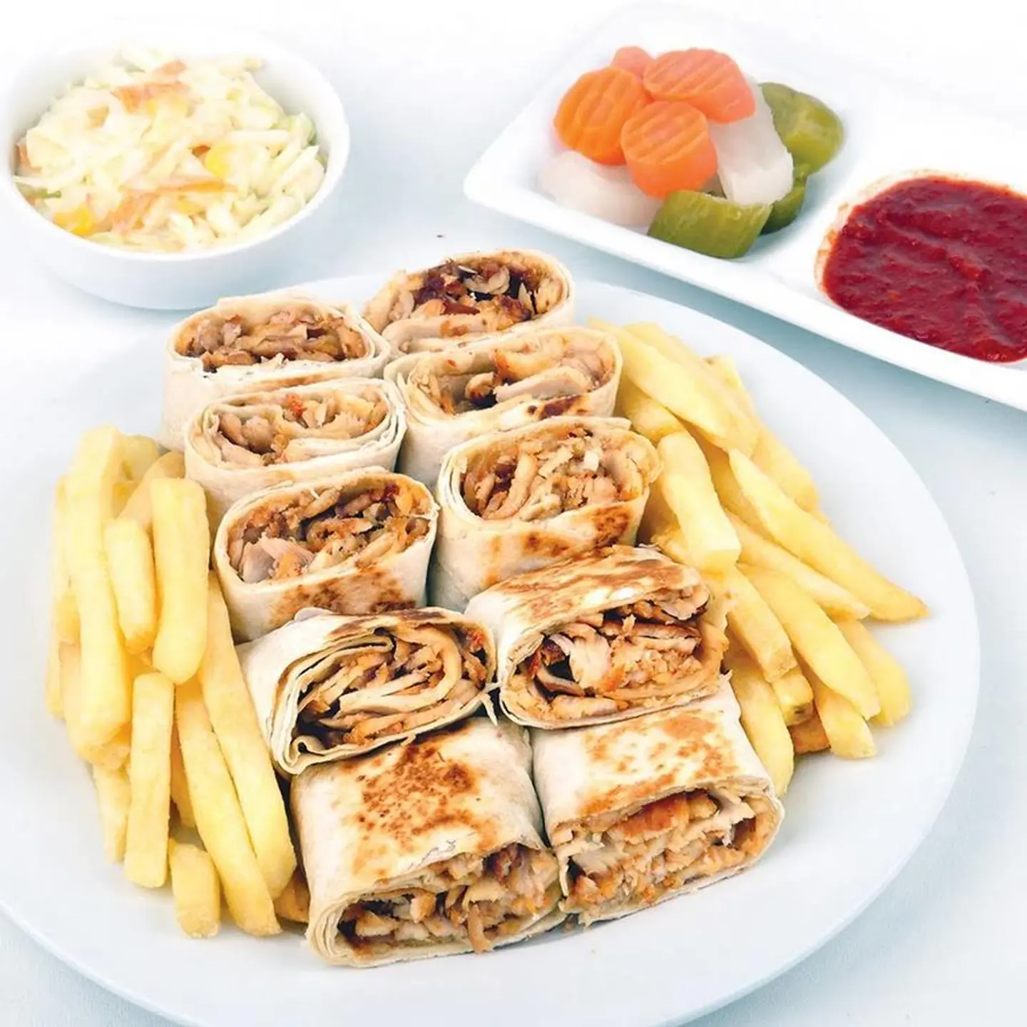 Shawarma Dish With Cheese - Small