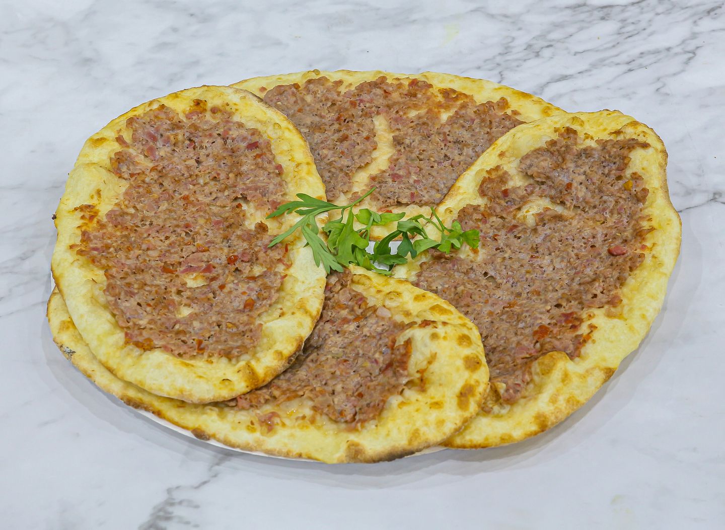 Meat Safiha With Pomegranate Molasses - Pieces