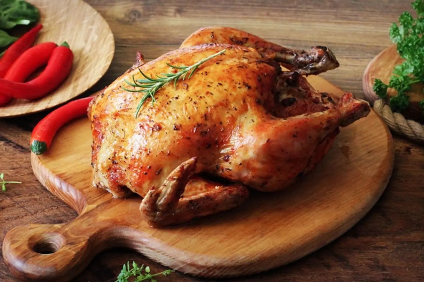 دجاج بدون رز - دجاجه كامله