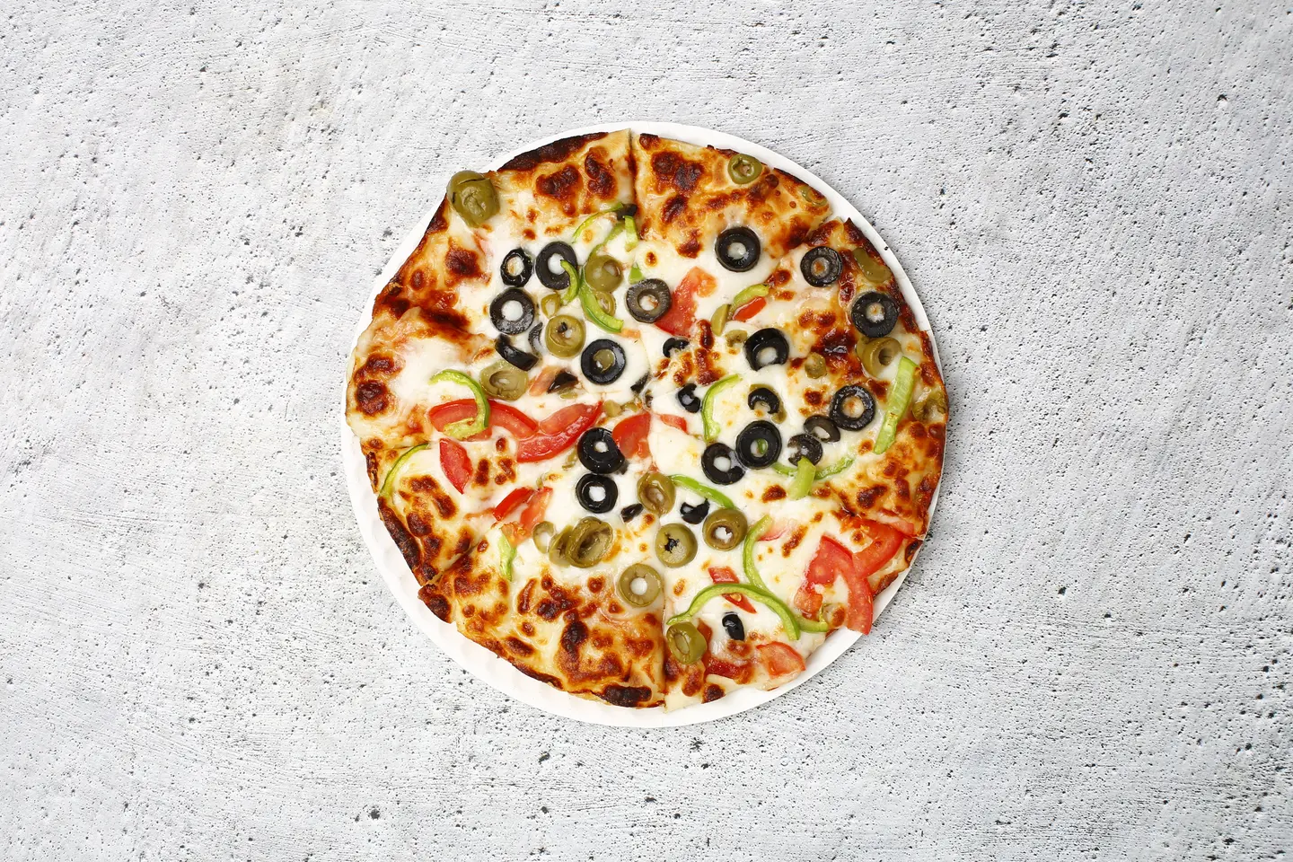 بيتزا خضار - صغير