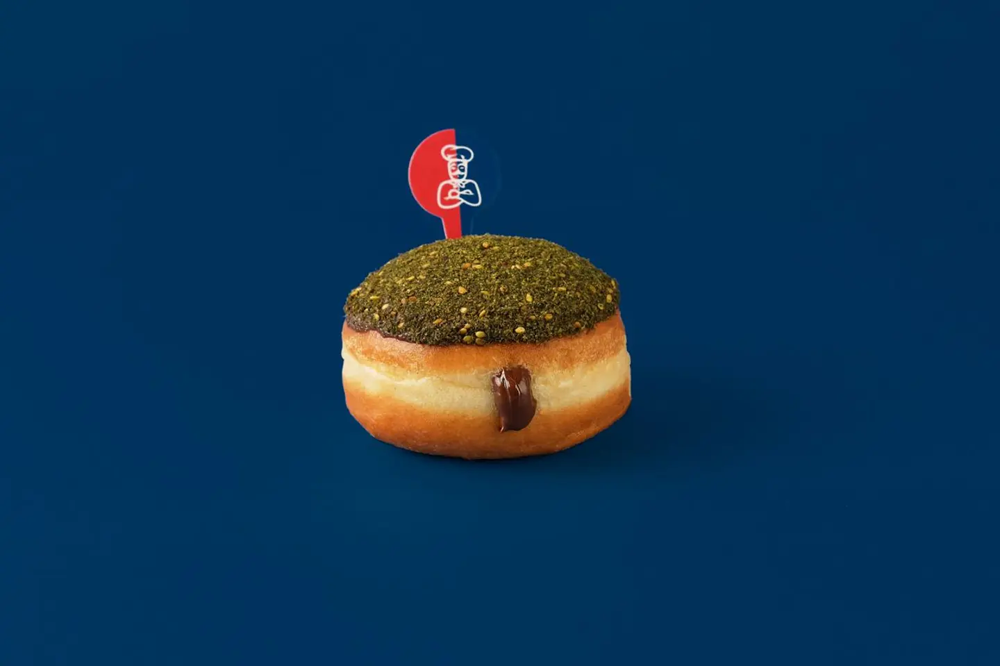 دونات شوكلت وزعتر - دونات شوكلت