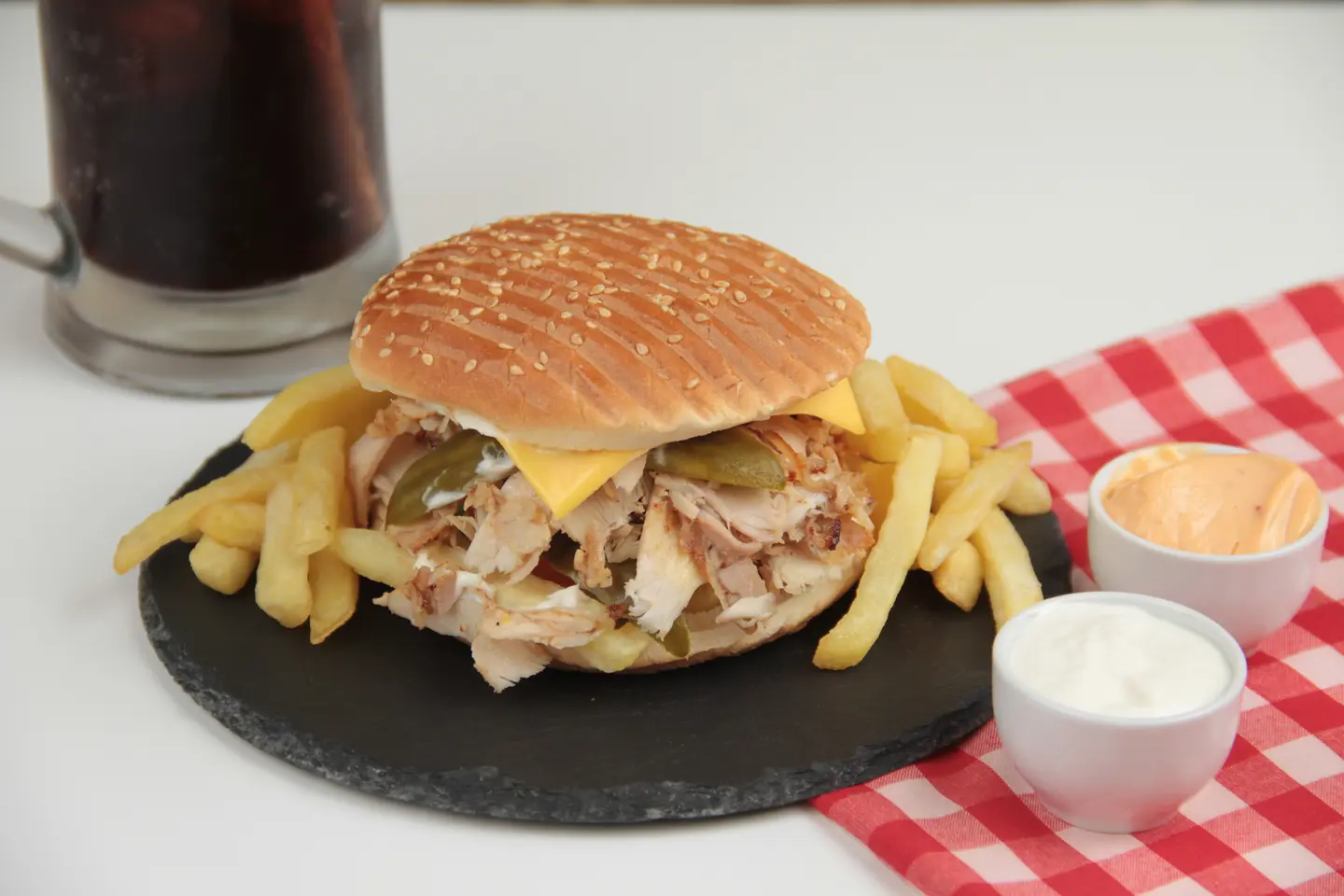 Burger Shawarma  - Spicy