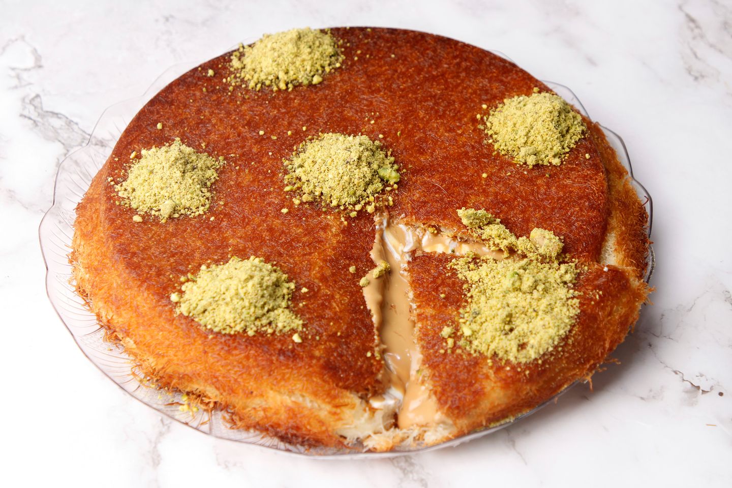 كنافة لوتس - وسط
