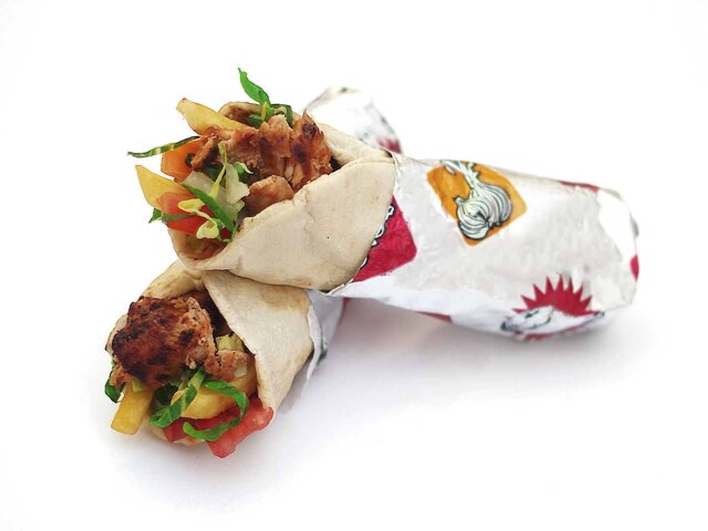 Double Chicken Shawarma - Meal