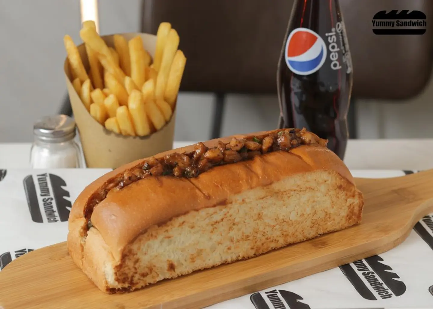 دجاج بريوش - ساندوتش