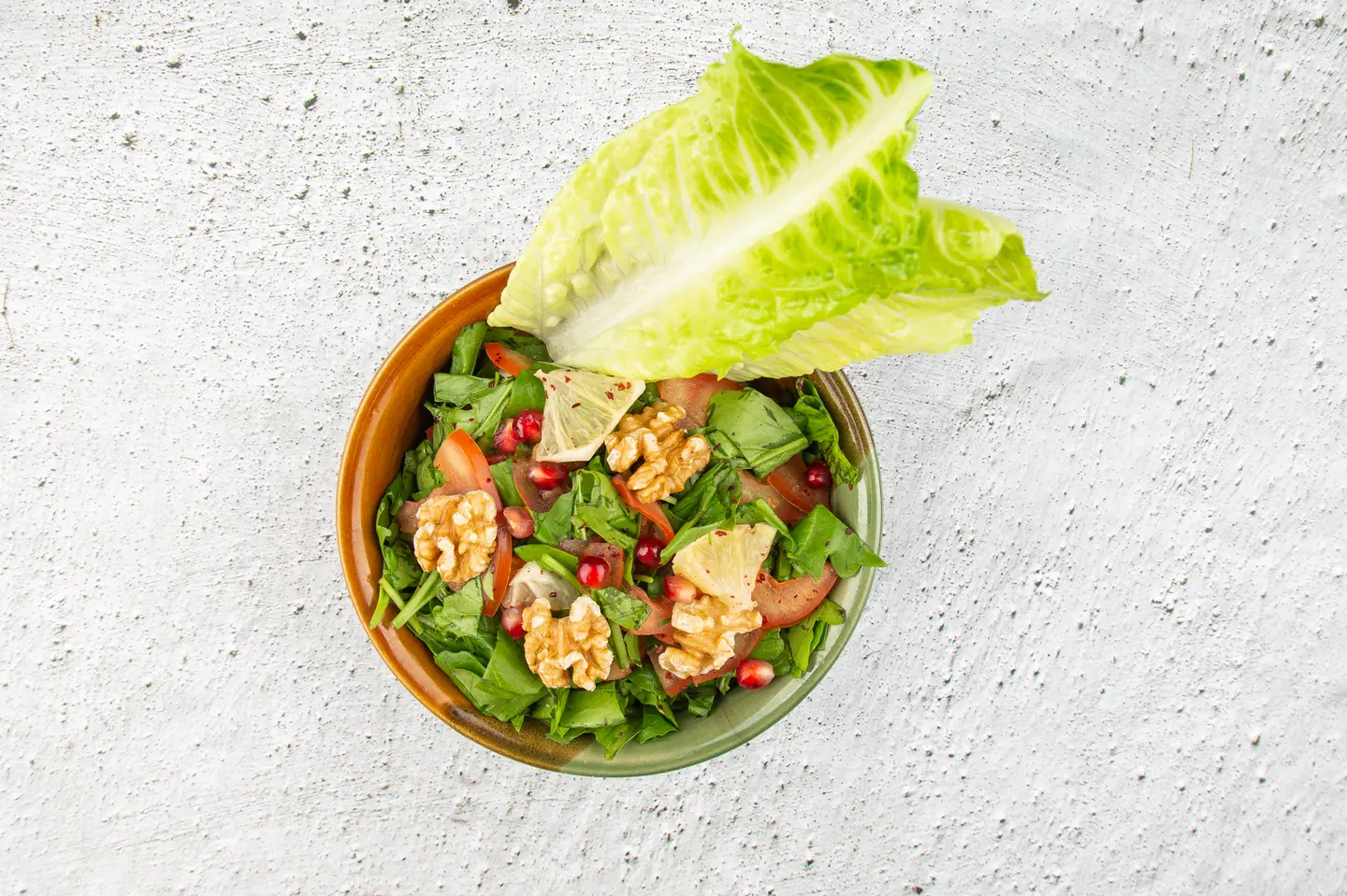 سلطة جرجير مع الشمندر - صغير