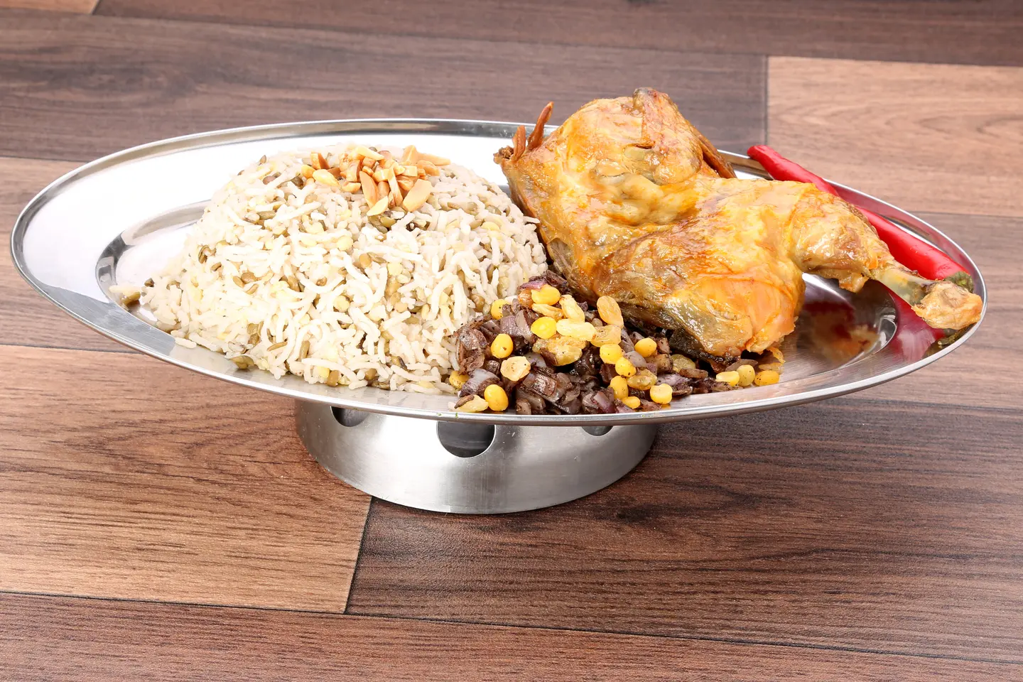 مموش دجاج - نصف دجاجة