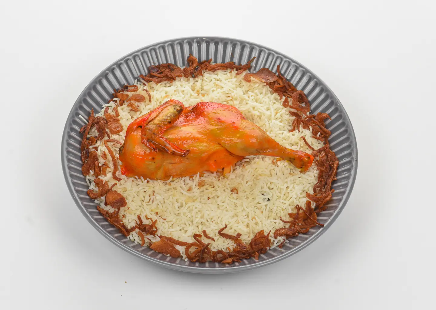 دجاج مندي مع رز بشاور - نصف