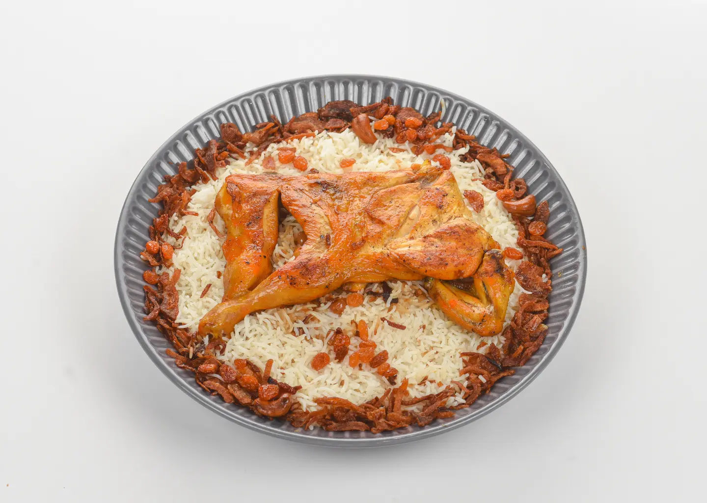 دجاج مظبي مع رز بشاور - نصف