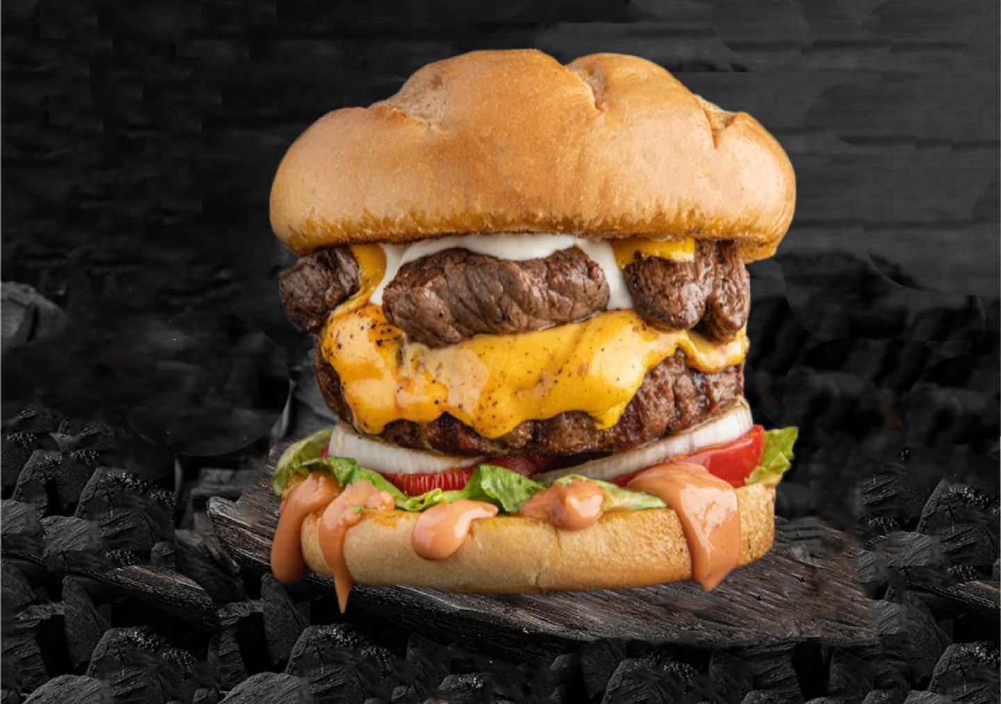 Meat Steak Burger - Sandwich