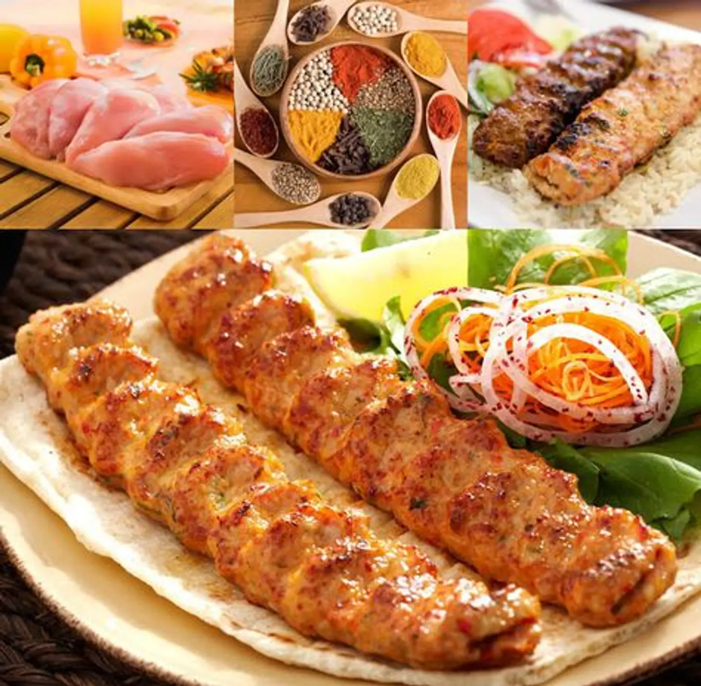 كباب دجاج - صغير