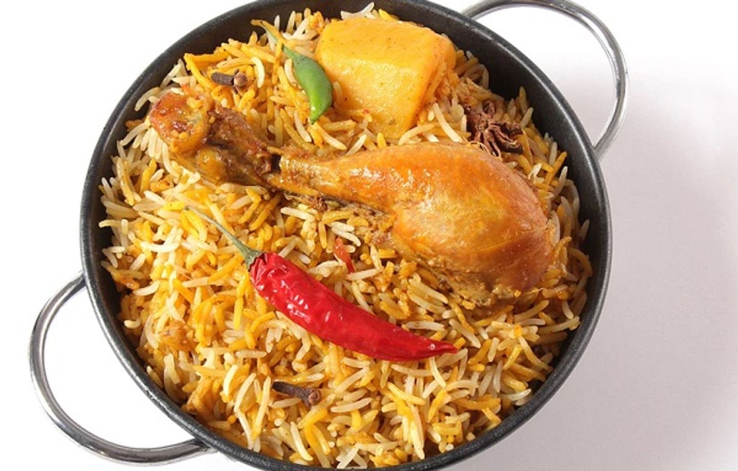 دجاج زربيان رز أحمر - نص حبة دجاج