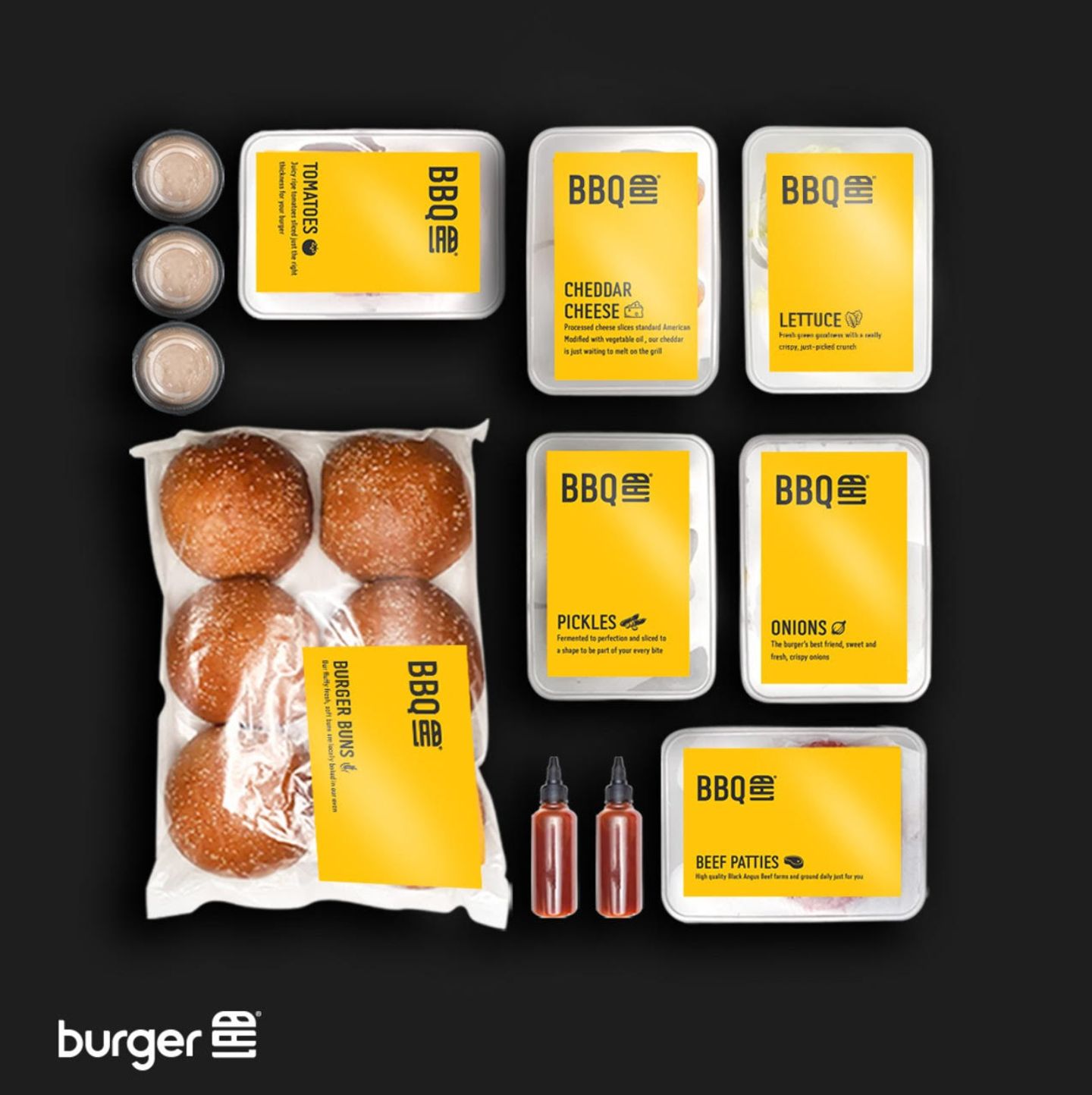 Bbq Chicken Burger - 6 Pieces