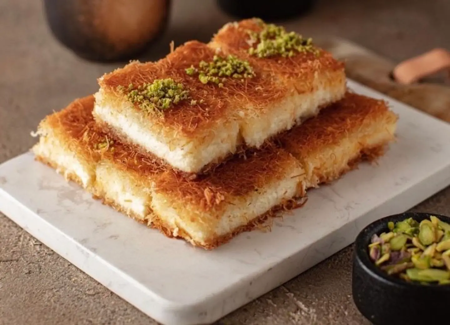 كنافة بين النارين بالقشطة - كيلو