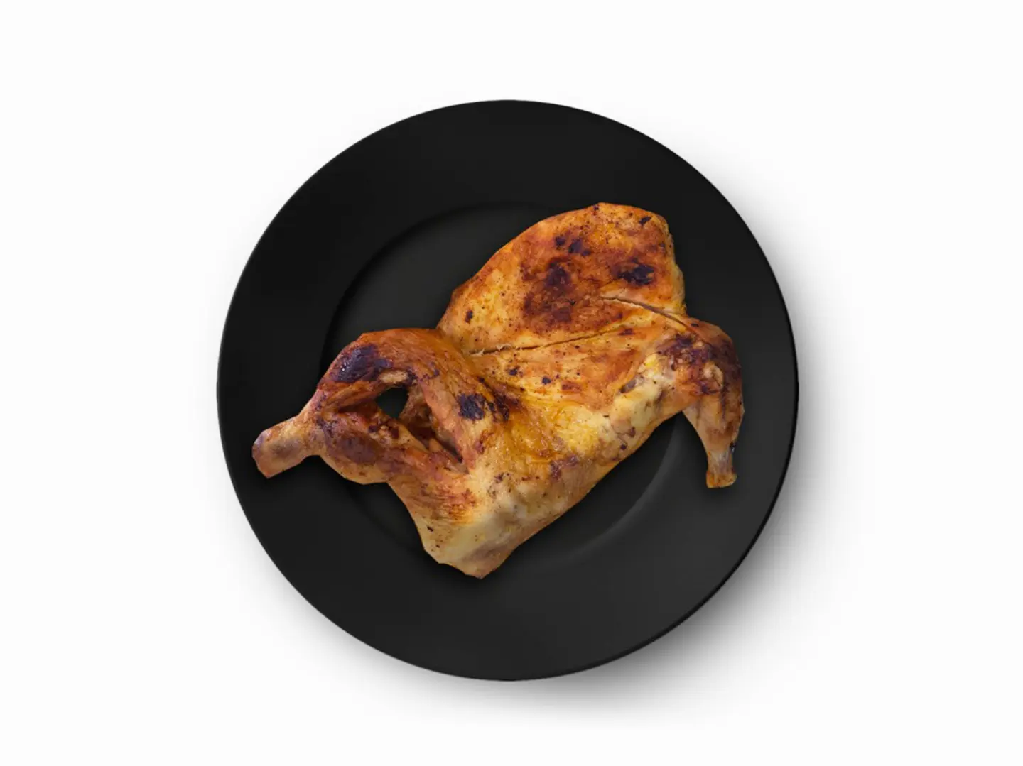 دجاج مظبي بدون أرز - نصف حبة بدون أرز