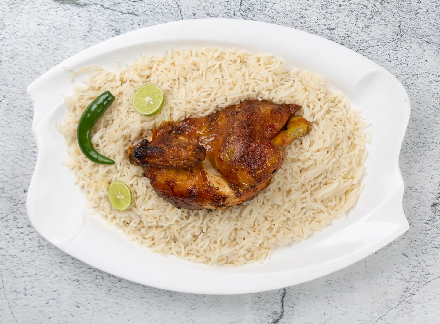 دجاج شواية - ربع دجاجة