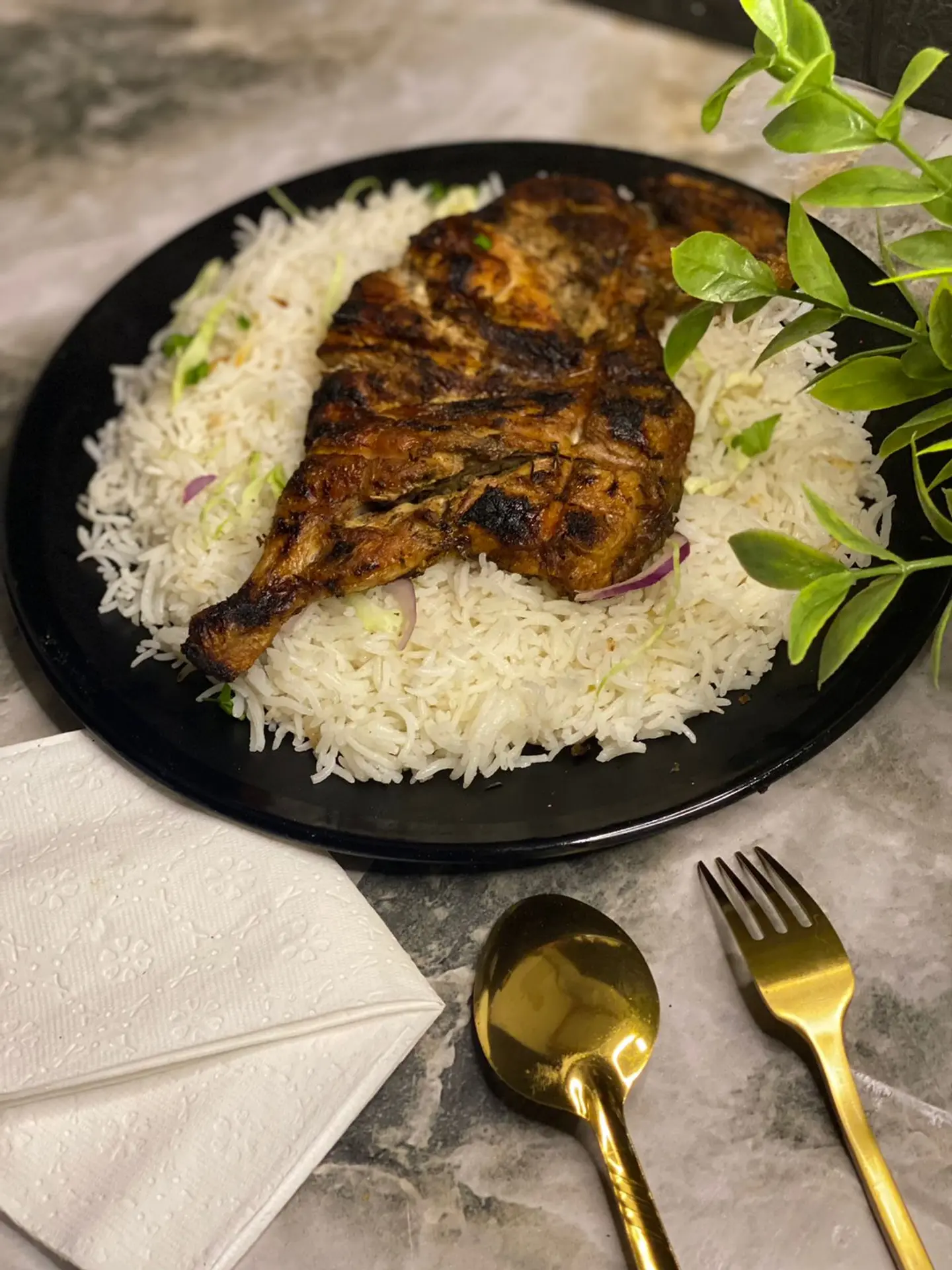 حبة فحم مع الأرز  - نص حبة