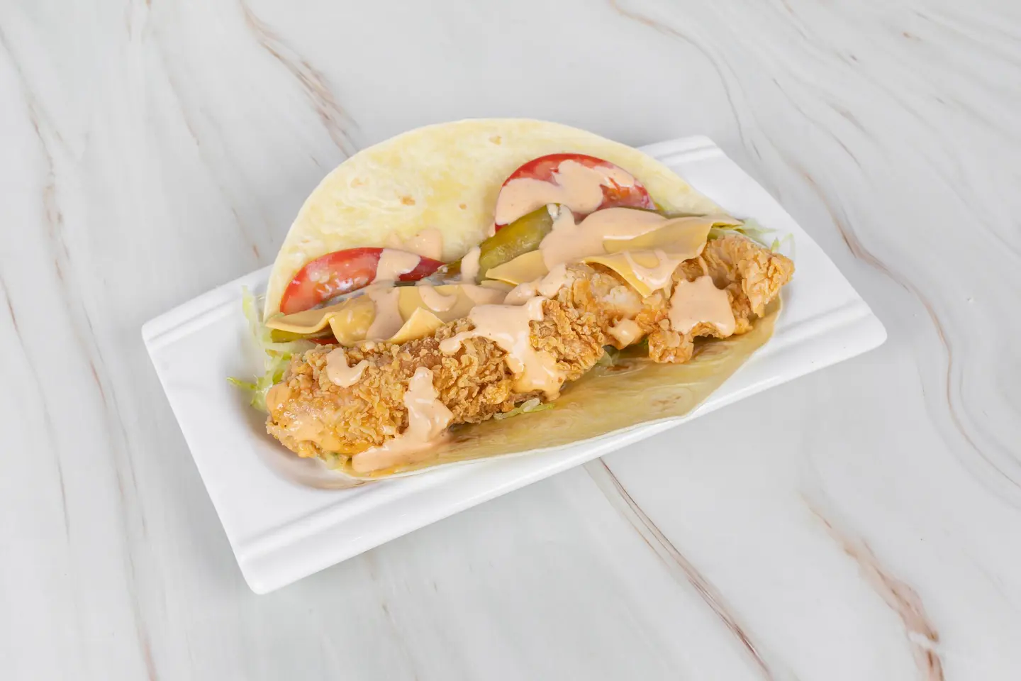 Chicken Tender Wrap - Sandwich