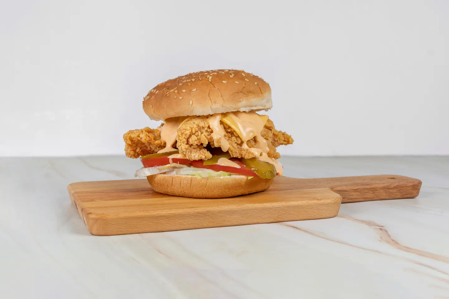 Fresh Chicken Burger - Sandwich