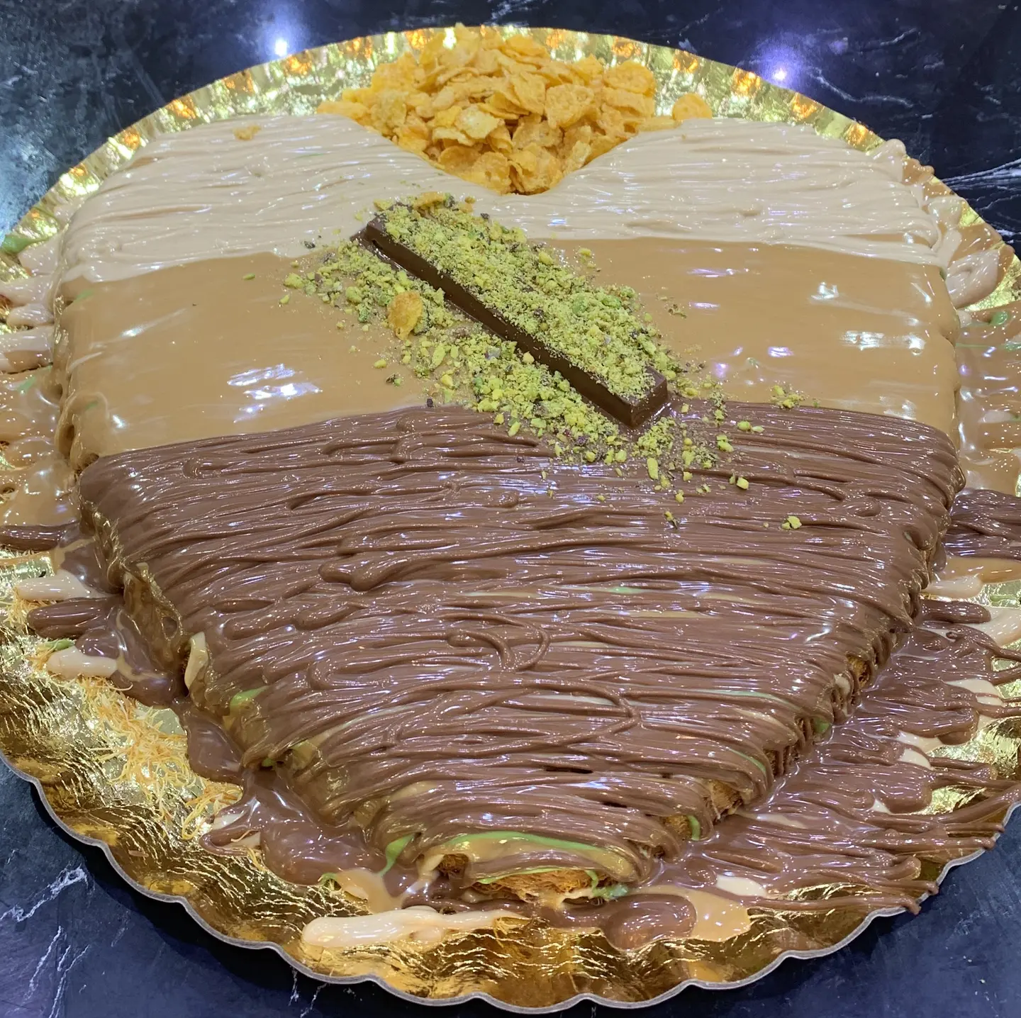 Mixed Heart Cream Konafa - Small