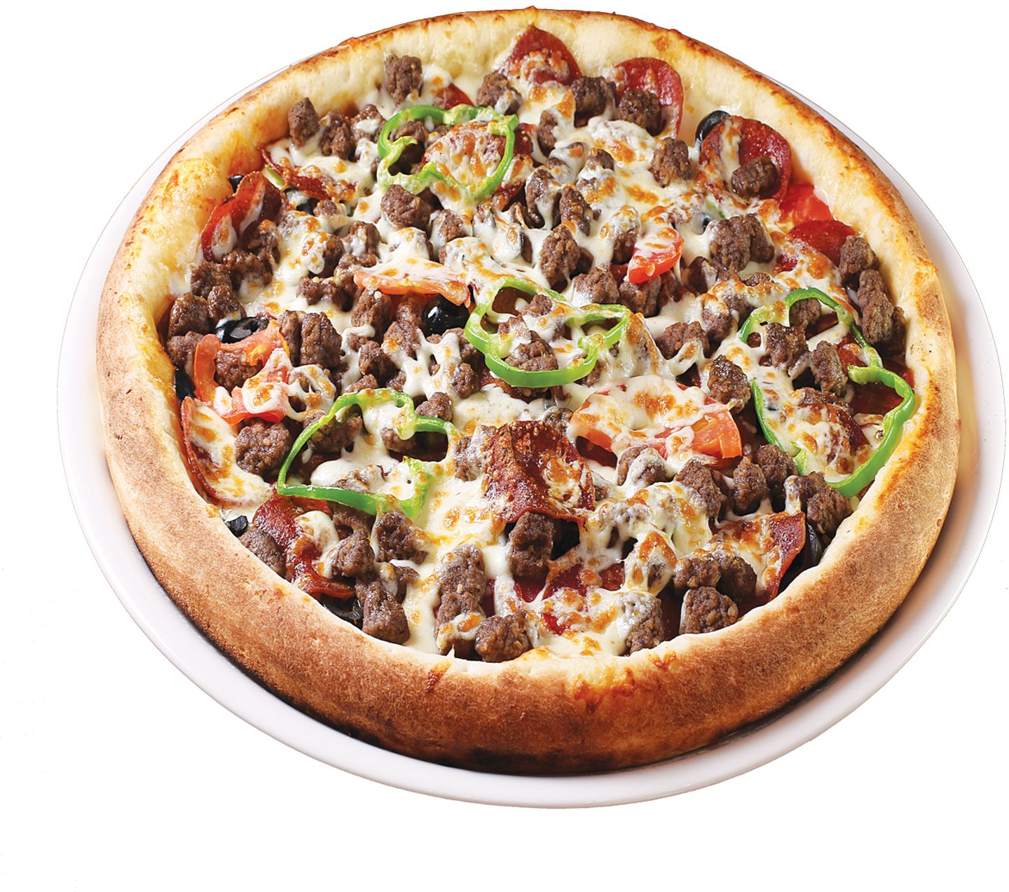 Meat And Vegetable Pizza - Small