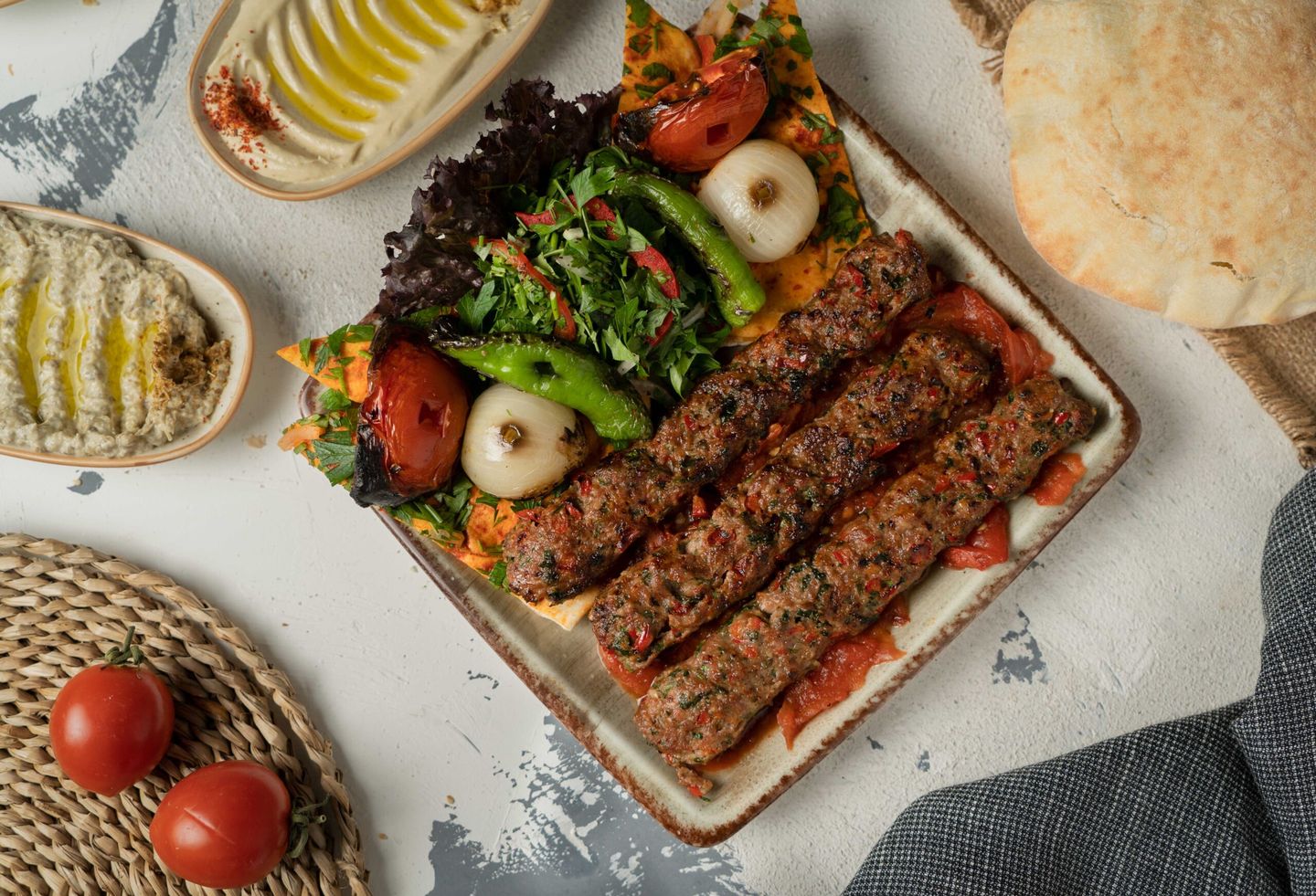 كباب دقة - نفر