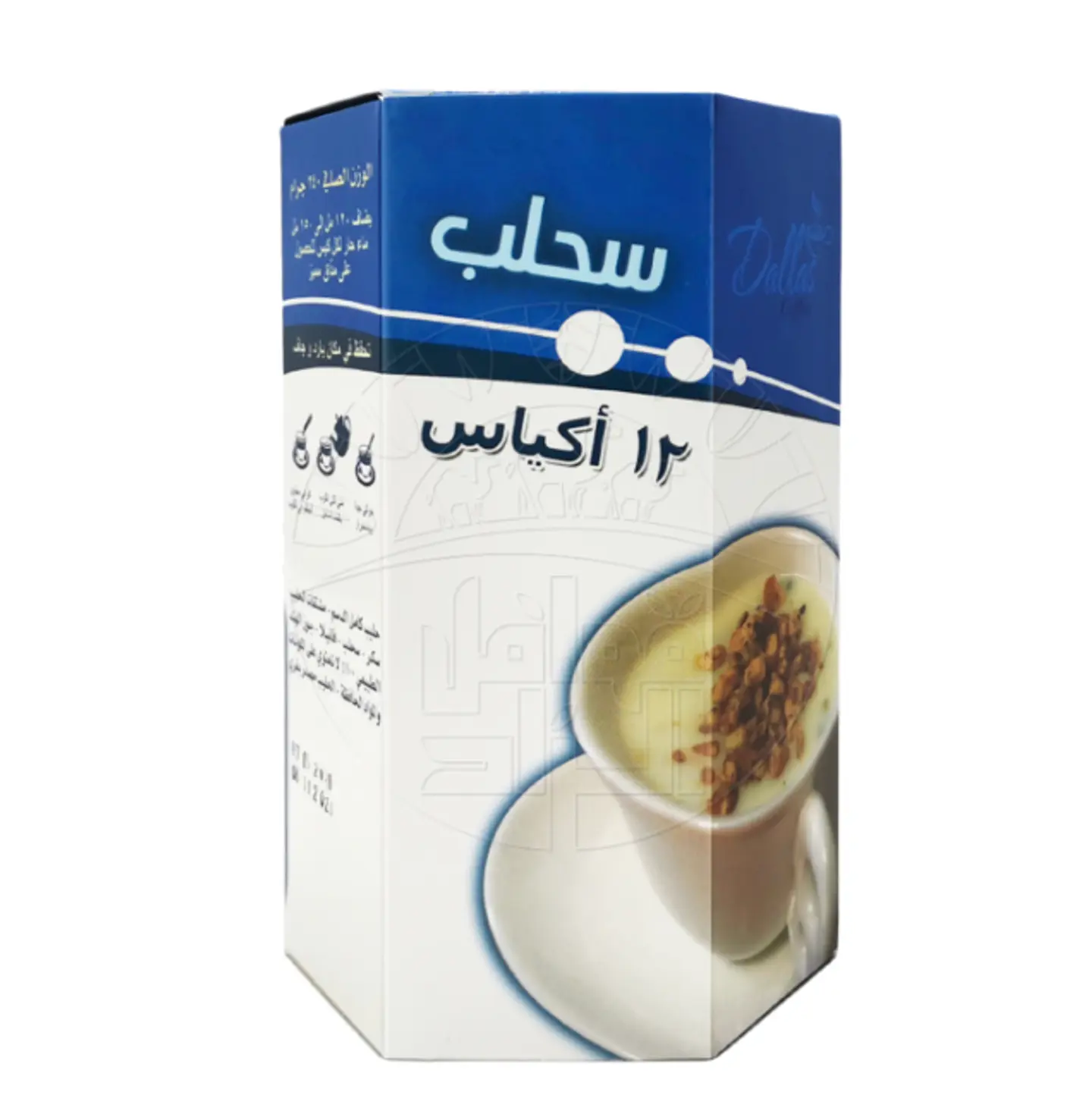 دالاس سحلب - العلبه
