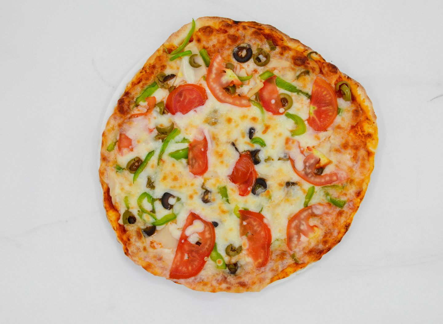 Vegetable Pizza With Chicken - Small