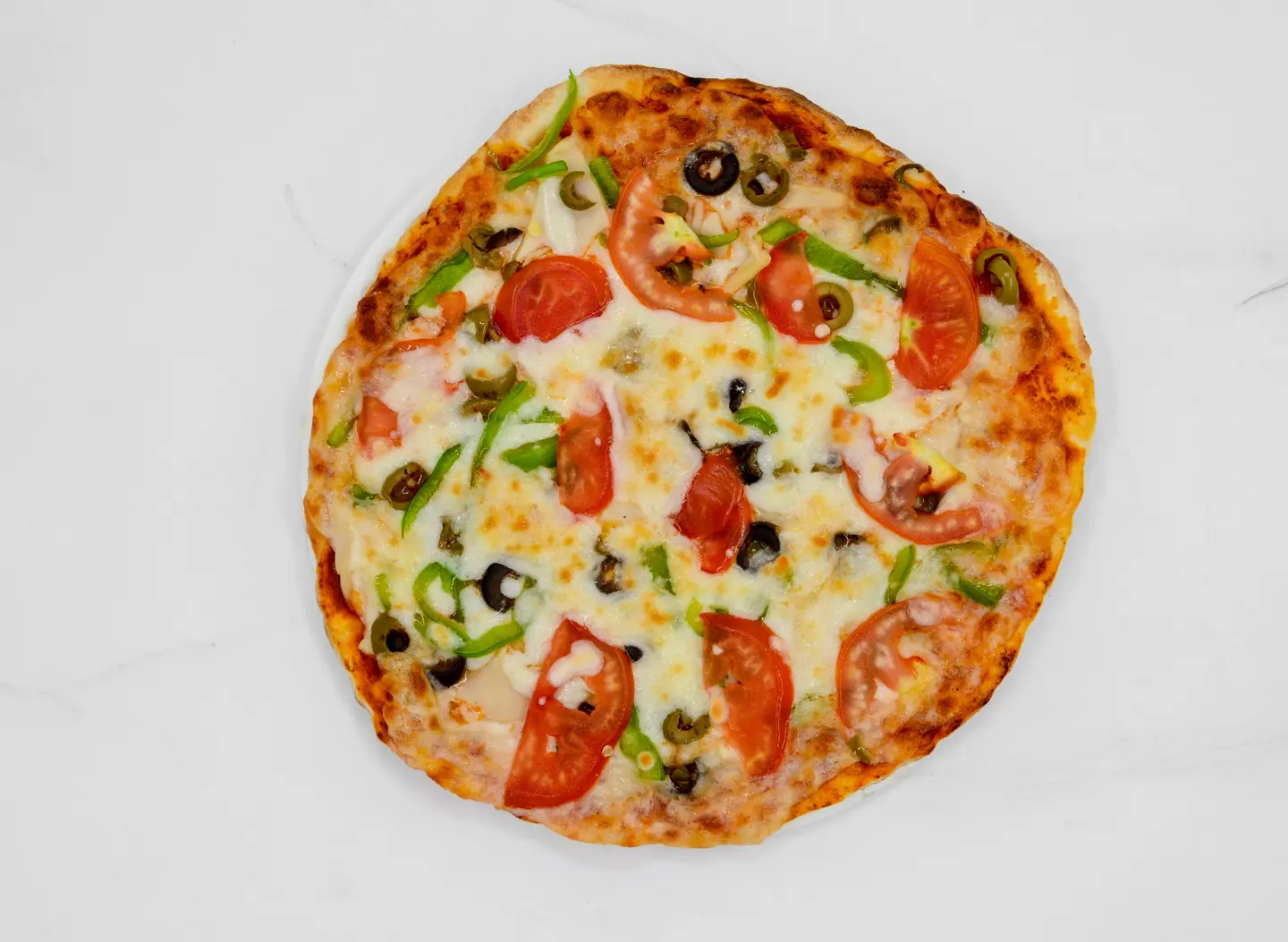Vegetable Pizza With Meat - Small
