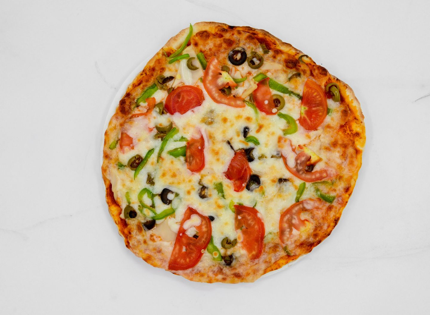 Vegetable Pizza With Meat - Small