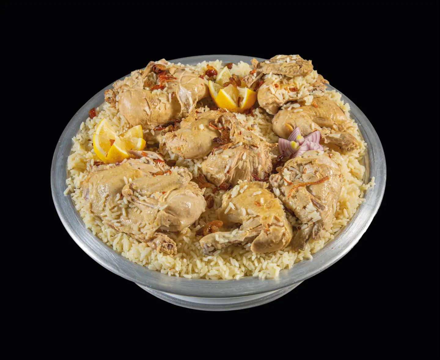 كبسة اجدادنا - نص حبة دجاج