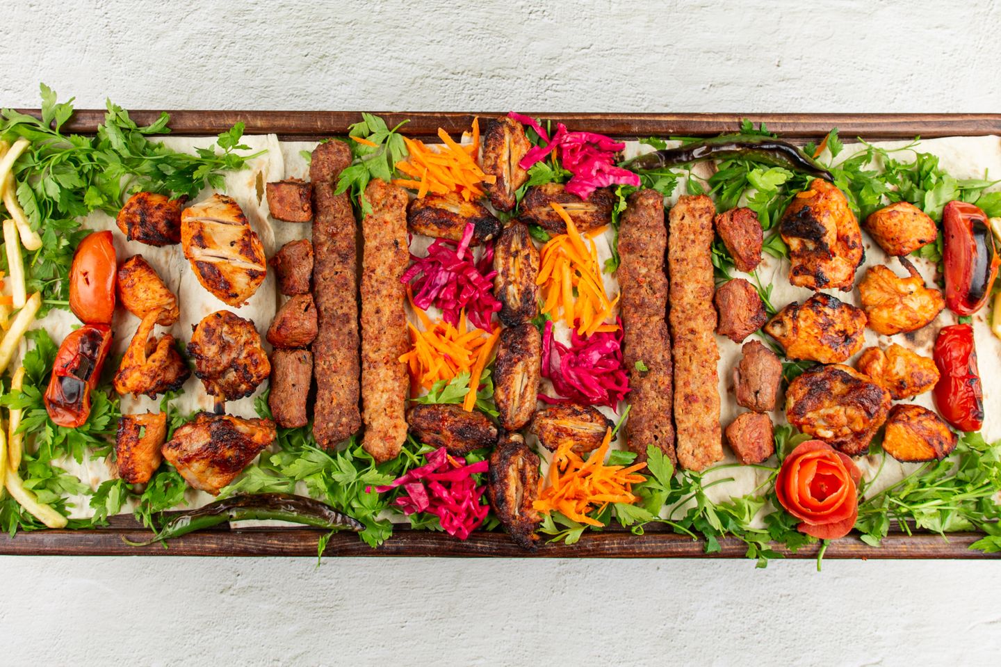 Mix Grills - 4 Skewer