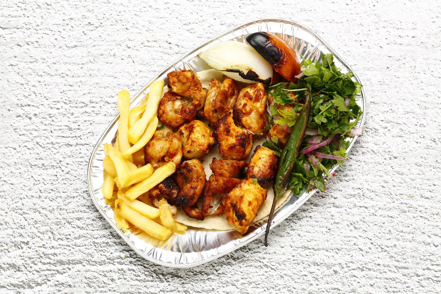 Shish Tawouk - For One Person4 Skewer