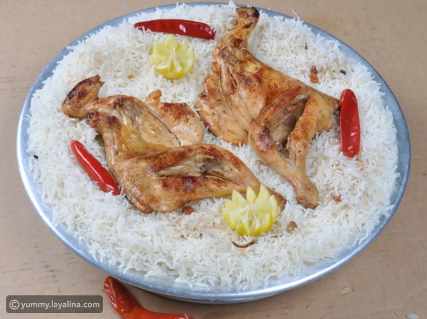 دجاج مظبي - حبة