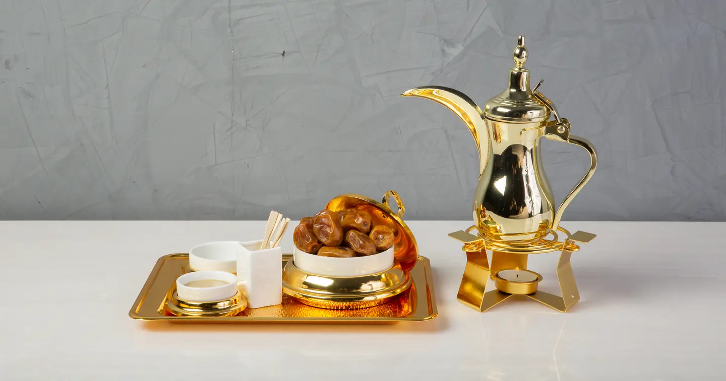 قهوة سعودية - وسط