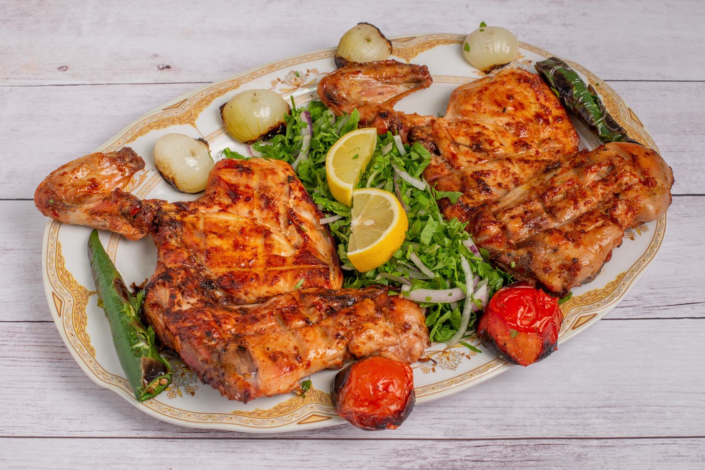 Plain Charcoal Grilled Chicken  - Whole Chicken