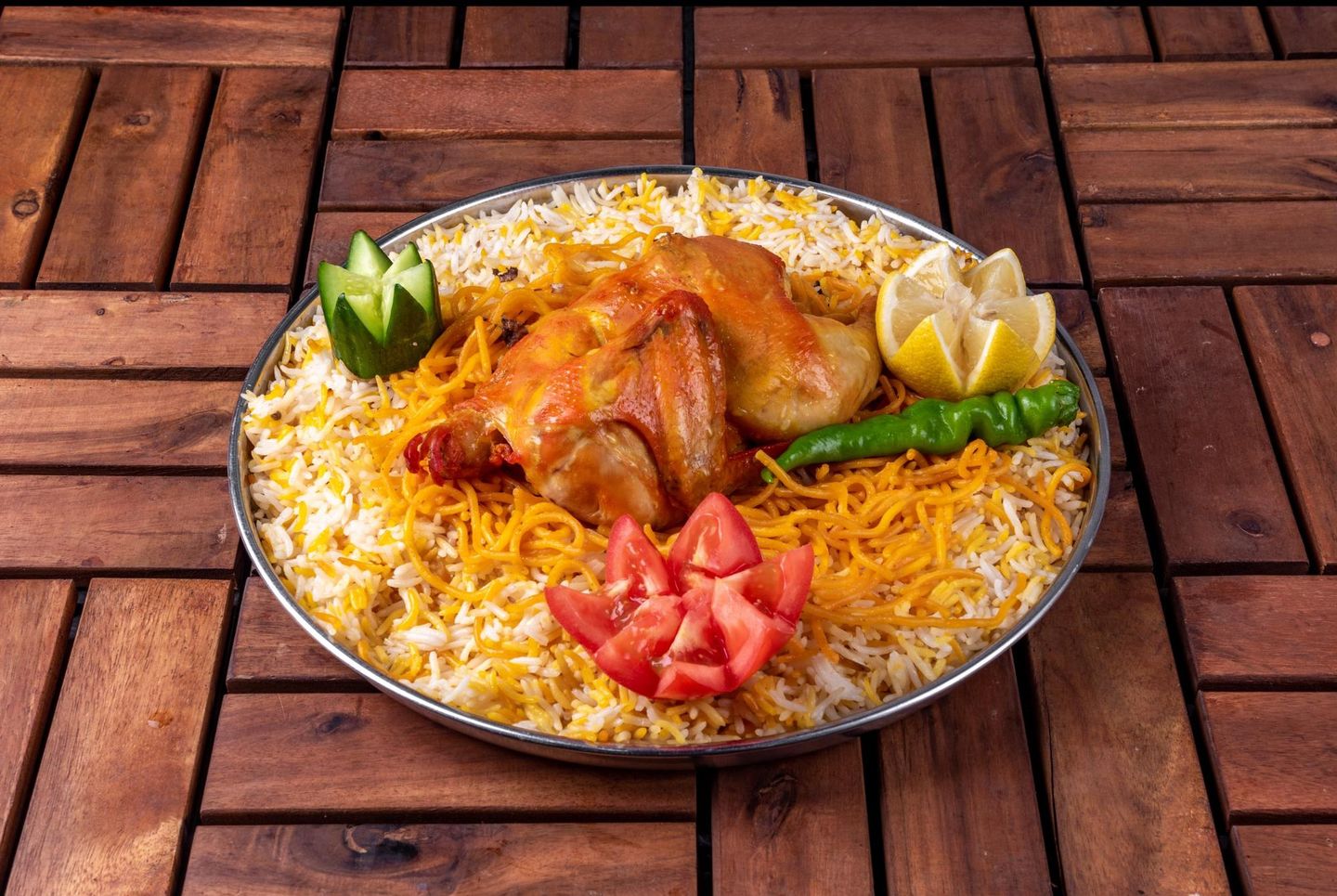 دجاج مندي  - ربع حبة