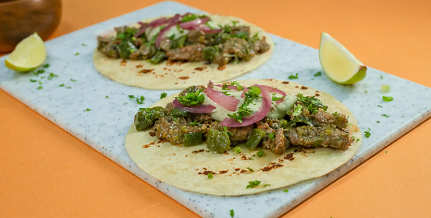 Jalapeño Steak Tacos - 2 Pieces