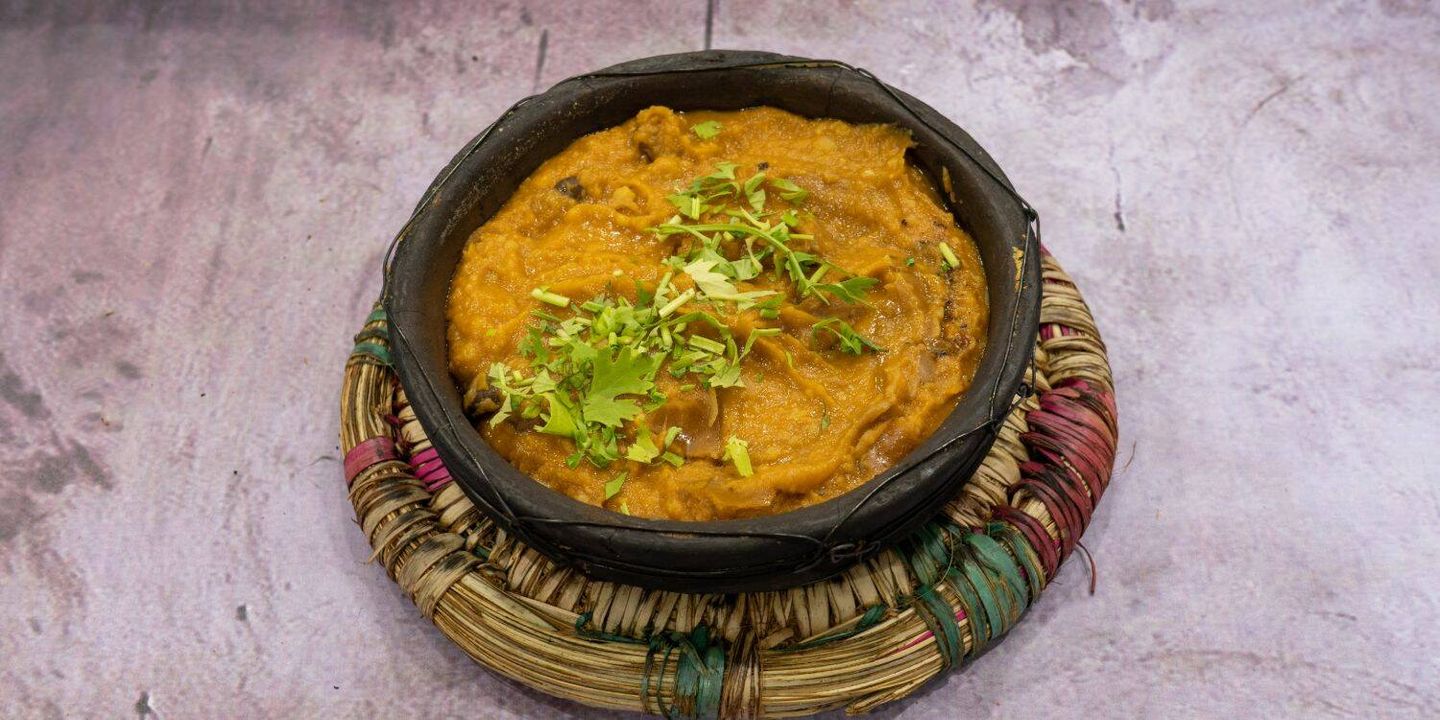 فول طاوة - وسط