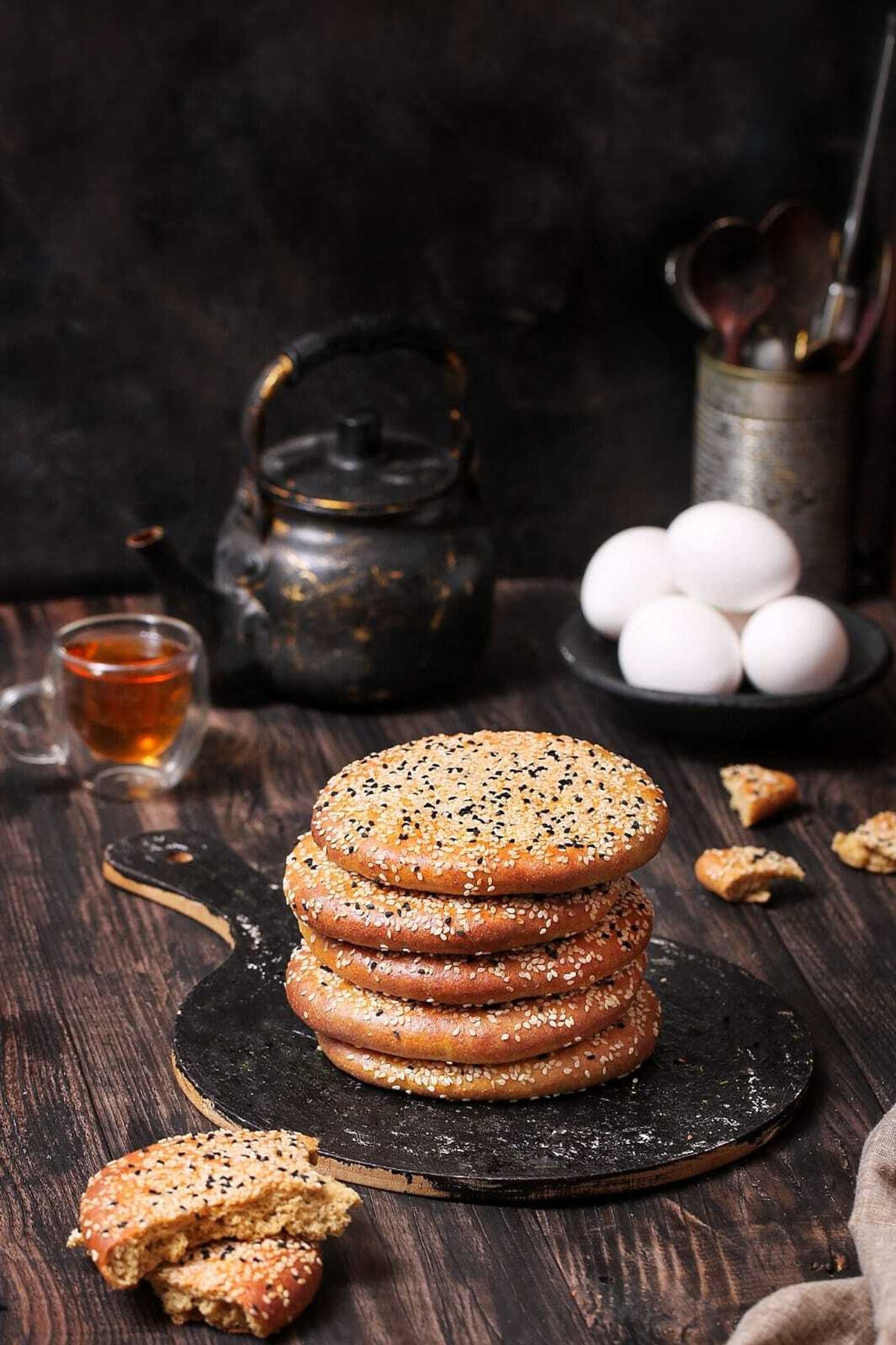 خبز قرص - حبتين