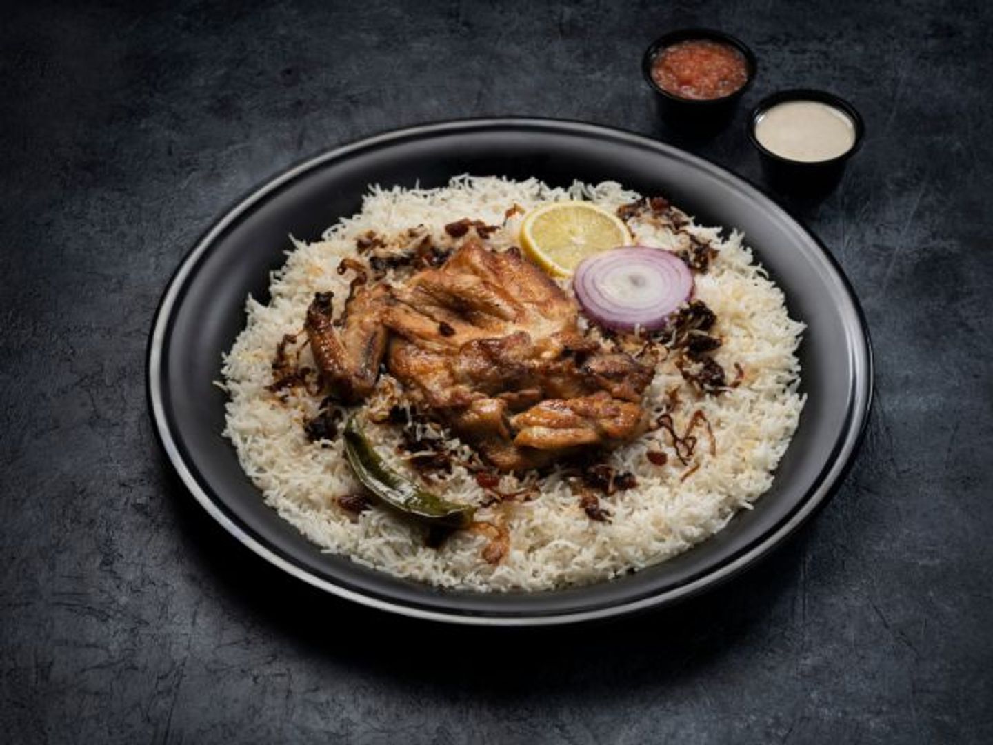 Madhbi Chicken With Pishawari Rice - Half A Chicken
