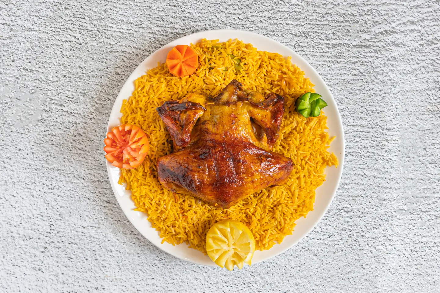 دجاج شواية - ربع دجاجة