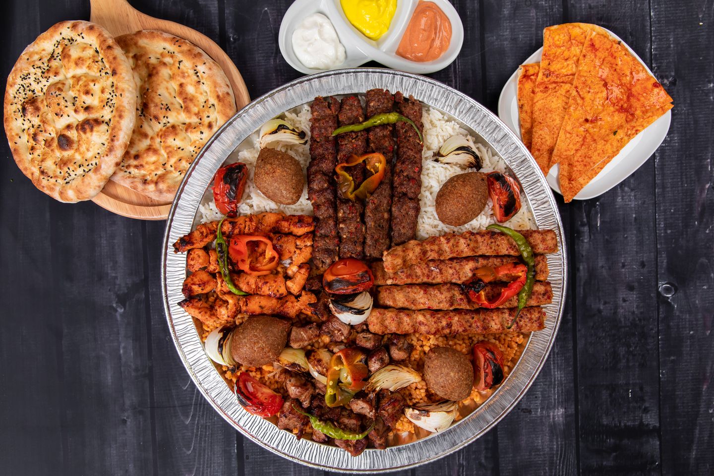 طبق مشاوي مشكل - صغير