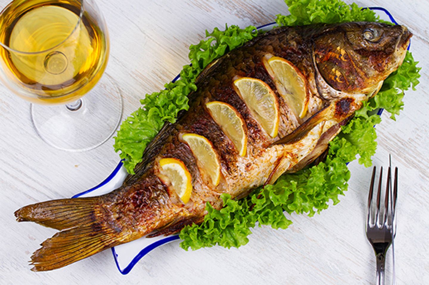 Fried Tandoor Grouper - Large