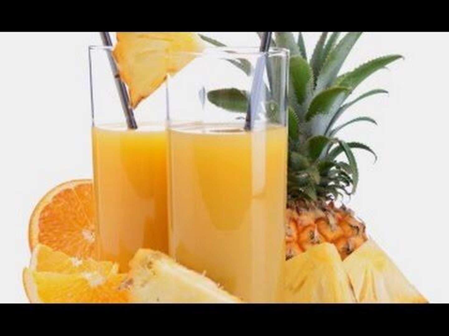 عصير برتقال بالأناناس - وسط
