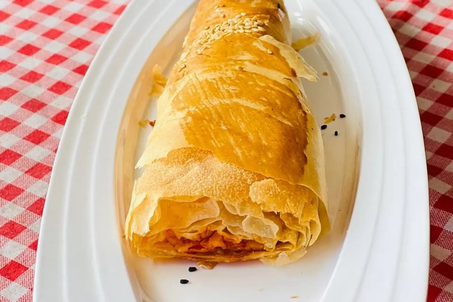 Potato With Turkish Spices Burak - Half (11 Inch)