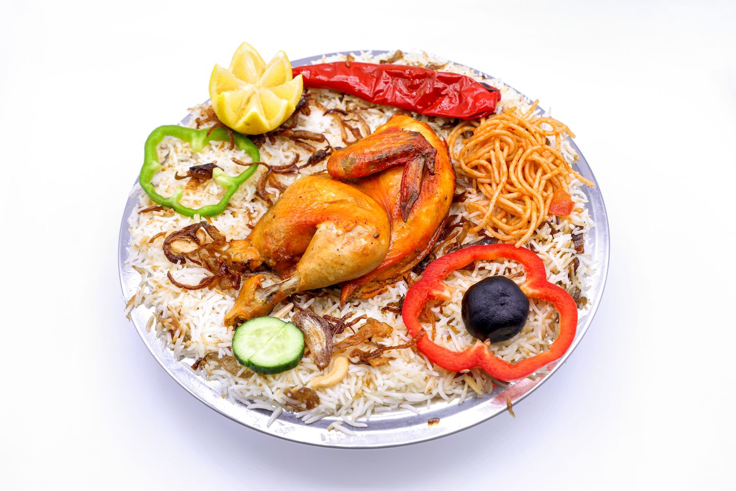 دجاج مندي - نصف