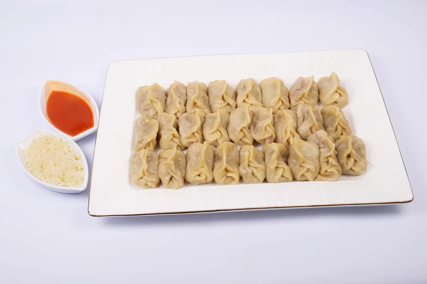 Meat Mantou Platter - 12 Pieces