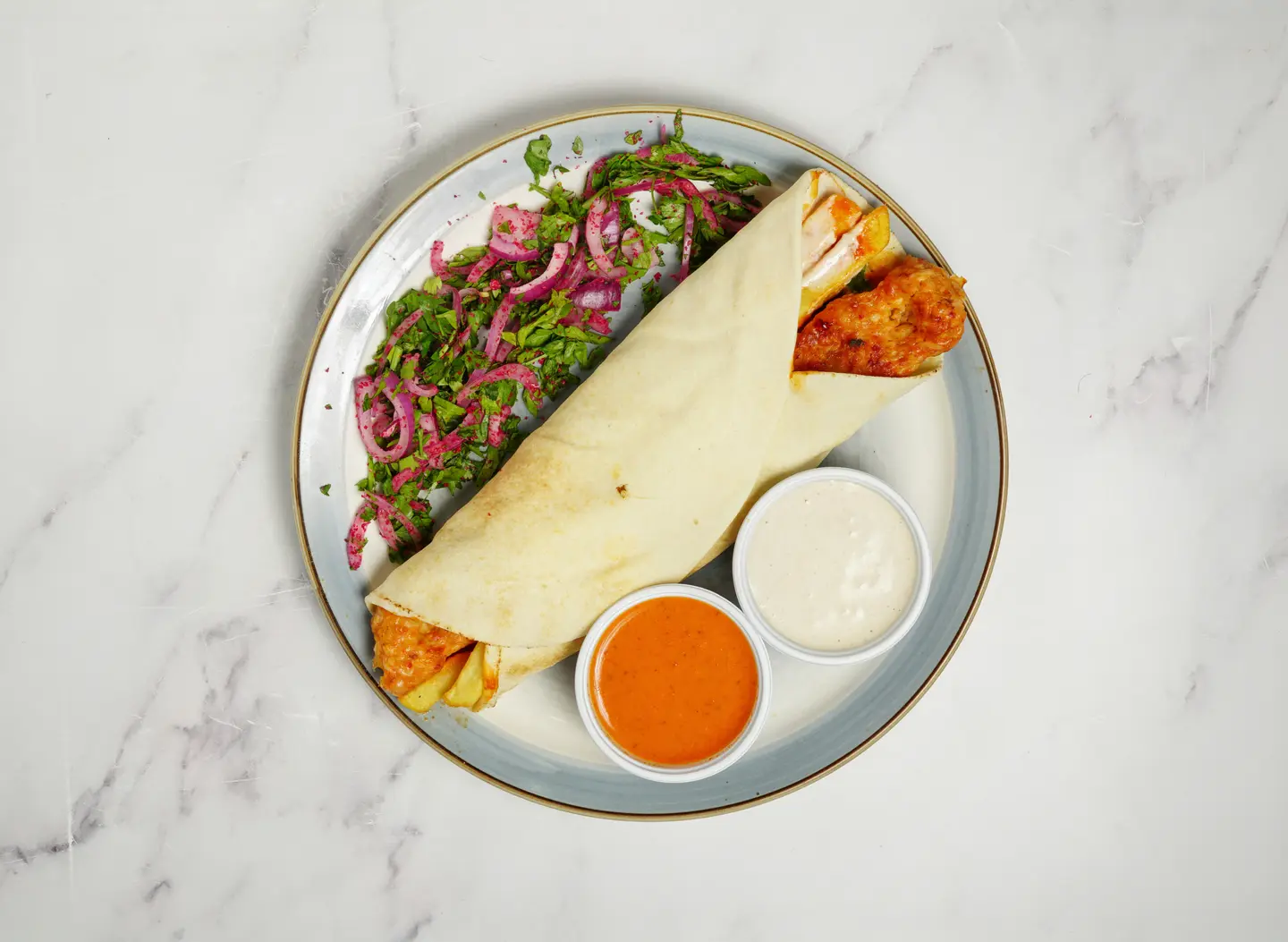 ساندوتش كباب دجاج  - عادي