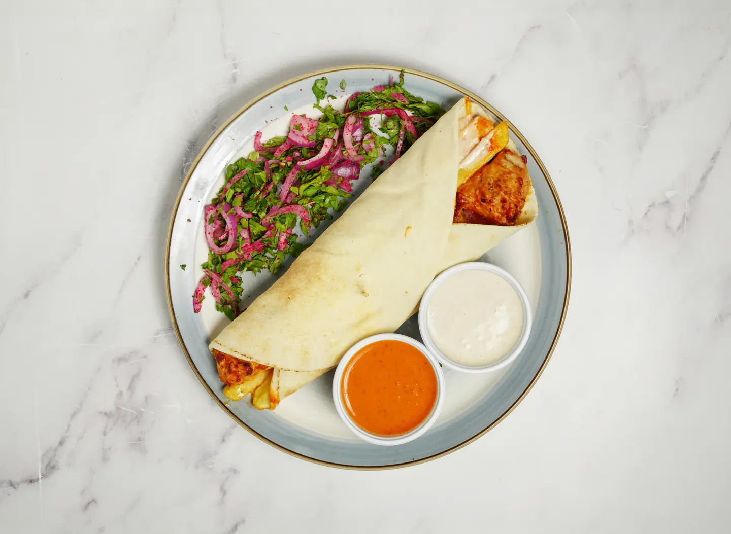 ساندوتش شيش طاووق  - عادي